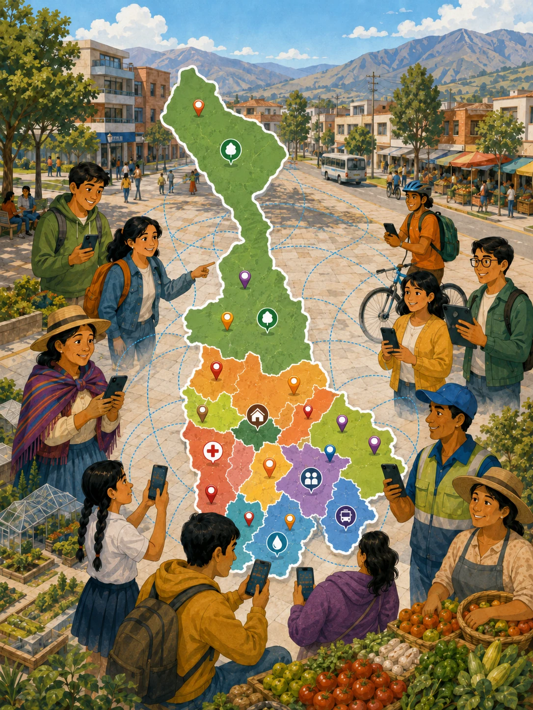 Participación ciudadana geoespacial en el municipio de Sacaba